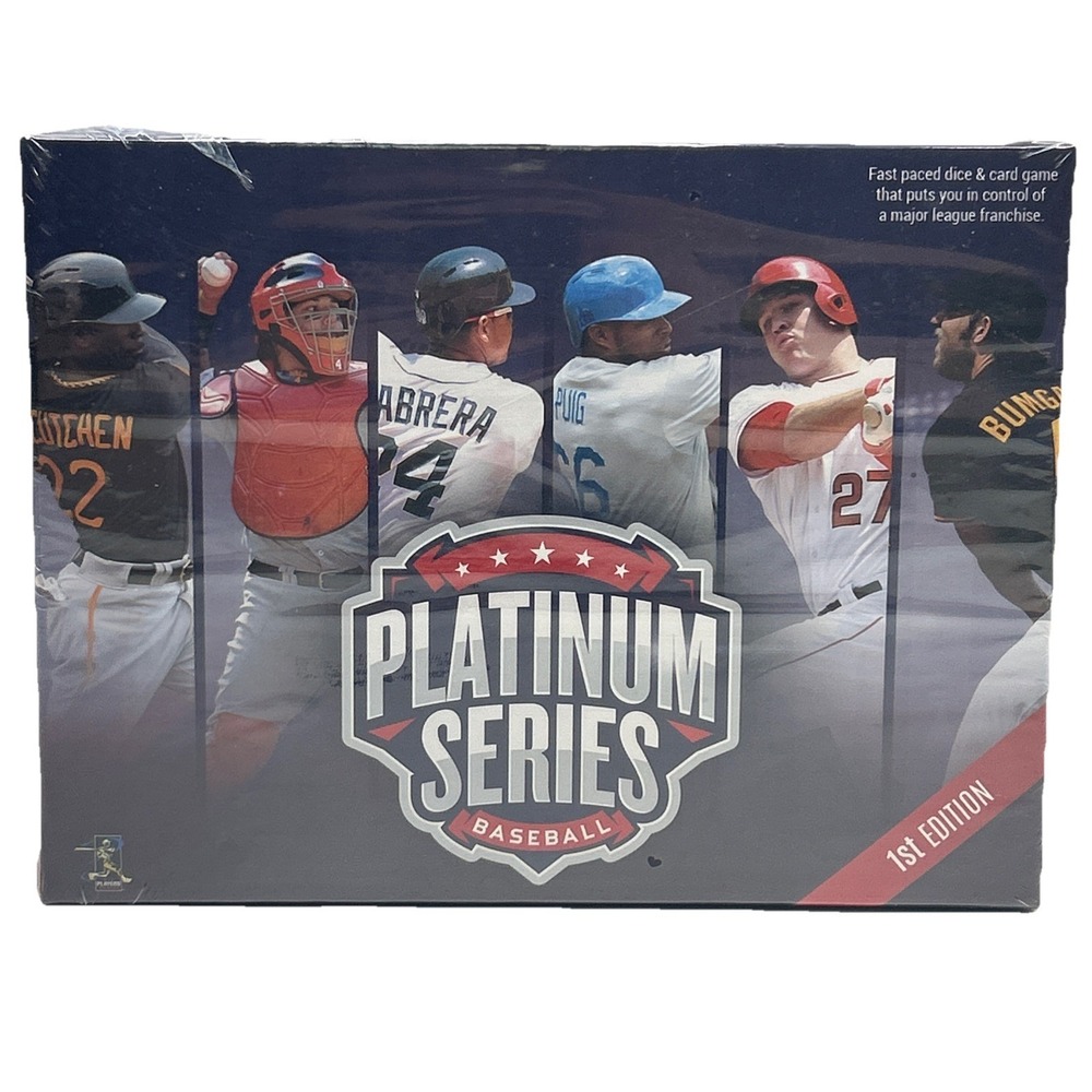 PLATINUM SERIES BASEBALL 1st Edition (2015) Dice & Card Game - BRAND NEW, SEALED